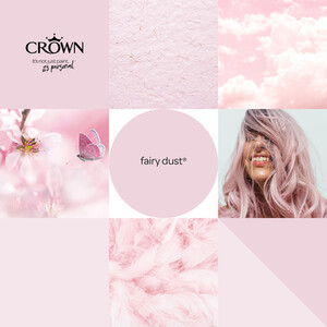 Crown Matt Breatheasy Emulsion Paint - Fairy Dust by Crown Paints