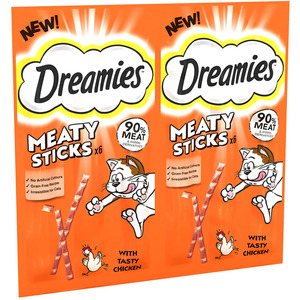 Dreamies Meaty Sticks - Chicken by Dreamies