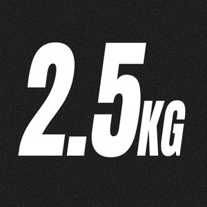 Phoenix Fitness Hex Dumbbell Pair - Black / 2.5kg by Phoenix Fitness