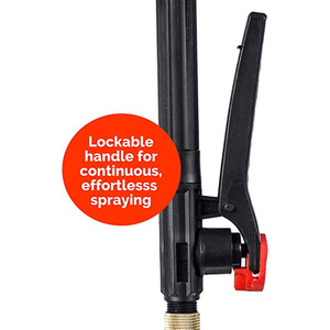 Pro-Kleen Garden Pressure Pump Sprayer Manual Action 10L - Brass Lance - Green by Pro-Kleen