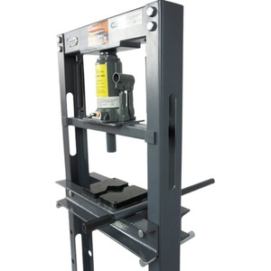 SwitZer Shop Press Heavy Duty Hydraulic 12 Ton - Grey by SwitZer