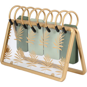 Gold Desk Calendar - Gold