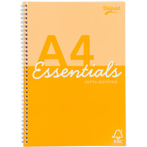 Unipad Essentials Jotta Notebook A4 by Unipad