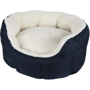 Luxury Pet Bed - Navy / S by Clever Paws