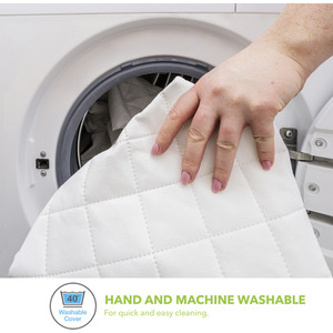 Tiny Ted Cream Palm Moses Basket with White Rocking Stand - White by Kinder Valley