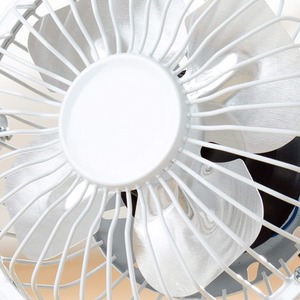 4 Inch USB Desk Fan - White by Fine Elements