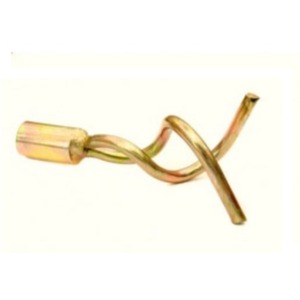 Horobin Drain Rod Tool Universal Double Worm Screw Attachment - Gold by Horobin