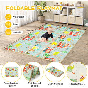 Baby Activity Center Baby Playpen with Mat by Costway