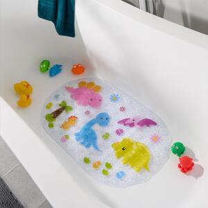 Dinosaur Kids Bath Mat - Pink by OHS