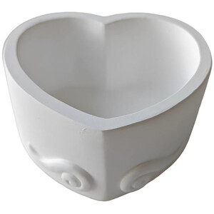 Paint Your Own Heart Trinket Box - White by Art Studio