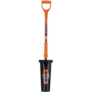 Draper Fully Insulated Drainage Shovel - Orange by Draper