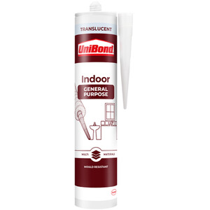 UniBond General Purpose Silicone Sealant Transparent - Transparent by UniBond