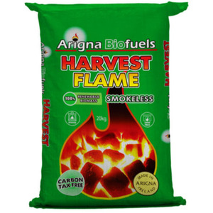 Smokeless Biomass Fuel Eco Coal - Brown by Harvest Flame