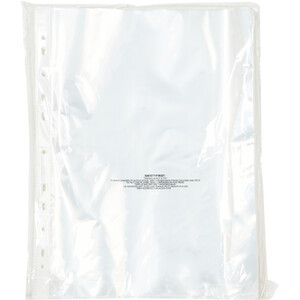 Transparent Sheet Protectors A4 - 100 by i-doodle