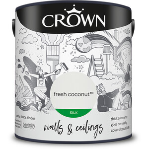Crown Walls and Ceilings Silk Emulsion by Crown Paints