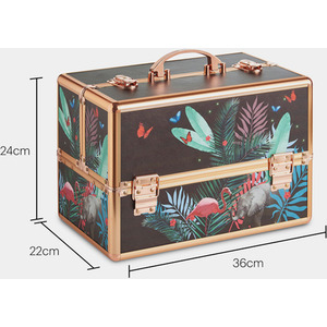 Make Up Case Cosmetic Organiser - Black by Beautify