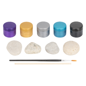 Hinkler Metallic Rock Painting Starter Kit by Hinkler