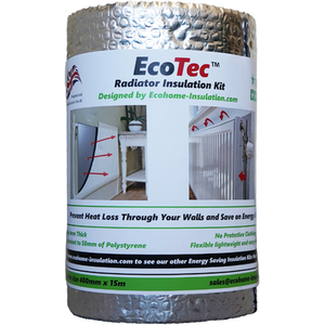 EcoTec Radiator Insulation Kit - Silver by Ecohome Insulation
