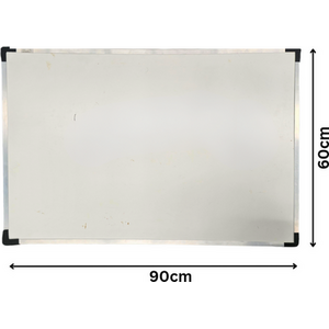 Large Whiteboard - White / Pen, eraser and mount by ReallyRecycle