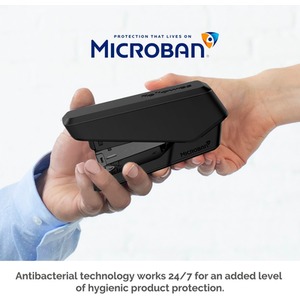 Fellowes Half Strip Stapler 25 Sheet Capacity - Black by Fellowes