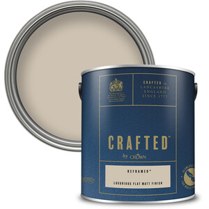 Crown Crafted Luxurious Flatt Matt Paint - Reframed by Crown Paints