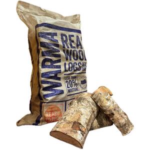 Kiln Dried Hardwood Firewood Logs - Brown by Warma