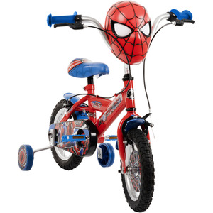HUFFY Marvel Comics Spider-Man 12-inch Children's Bike - 22364W - Red/Blue by HUFFY
