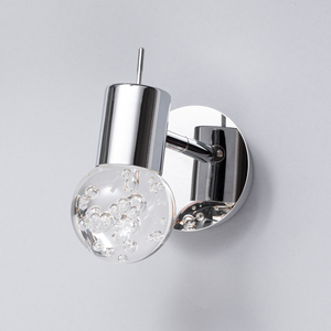 Ayston LED Bathroom Wall Light - Chrome / 5W by Litecraft