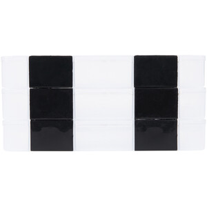 Pack of 3 Storage Boxes A4 - Clear