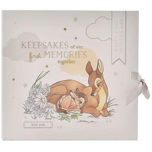Disney Magical Beginnings Bambi White Keepsake Box-First Mothers Day - White by Disney