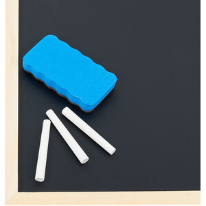 Large Blackboard Set with 2 Chalk Packs and Eraser by i-doodle
