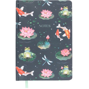 Pond Print Notebook Journal - A5 by Kingsbury Gifts