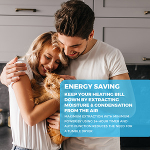 Ometa Pure Dehumidifier - Black by GRS