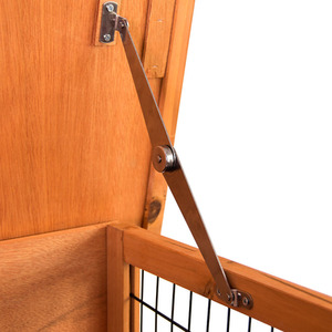 Single Wooden Pet Hutch - Wood by Vida Designs