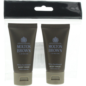 Molton Brown White Sandalwood Body Wash Gift Set - Brown / 0.143kg by Molton Brown