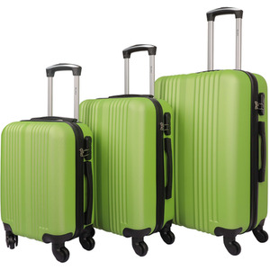 Delta Stripe 3 Piece Luggage Set by Groundlevel