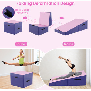 Incline Gymnastics Mat by Costway