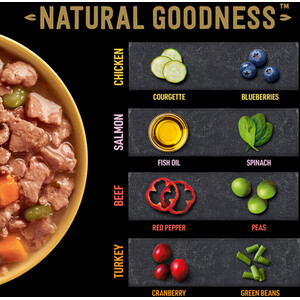 Cesar Natural Goodness Wet Dog Food in Sauce by Cesar