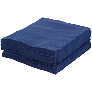 Pack of 30 My Kitchen Napkins - Blue