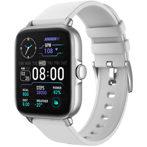 Fashion Touch-Screen Smart Watch - silver
