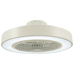 5 Blades LED Ceiling Fan Light with Remote Control - White by Jack Stonehouse