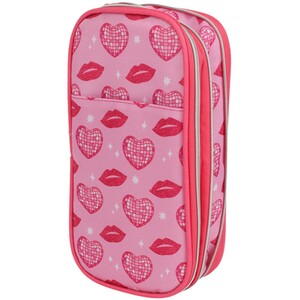 Let's Dance Compartment Pencil Case - Pink