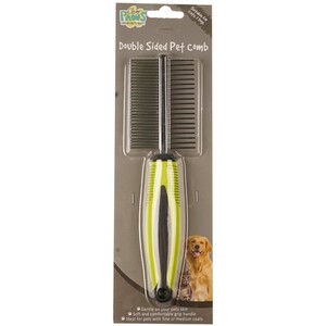 Double Sided Pet Comb by Clever Paws