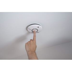 10 Year Replaceable Battery Smoke Alarm - White by FireAngel