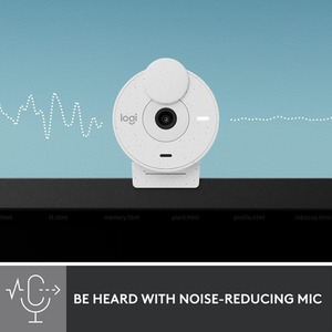 Logitech Brio 300 Full HD Webcam - White by Logitech