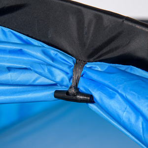 Outsunny 3-4 Person Weatherproof Tent - Light Blue by Outsunny