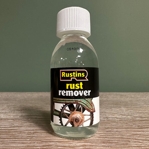 Rustins Rust Remover Iron and Steel 125ml - White by Rustins