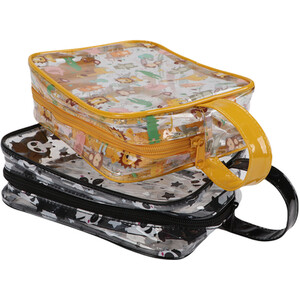 Animal Print Toiletry Bag - Multicolour