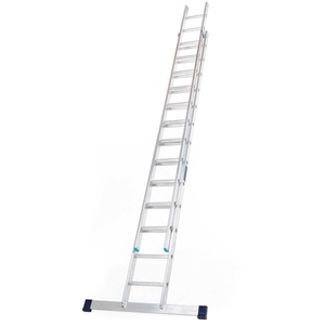 Professional Extension Ladder - Silver / 3.5 - 6.0 cm by TB Davies