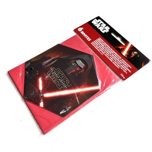 Star Wars Hexagonal Invites - Black by Blue Frog Toys